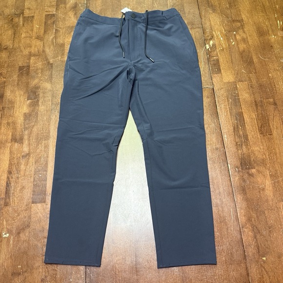 Banana Republic Pant Men 32x26 (Tag 30) Navy Athletic Slim Fit Performance Chino - Picture 1 of 8